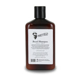 Sheffield beard shampoo bottle on a white background
