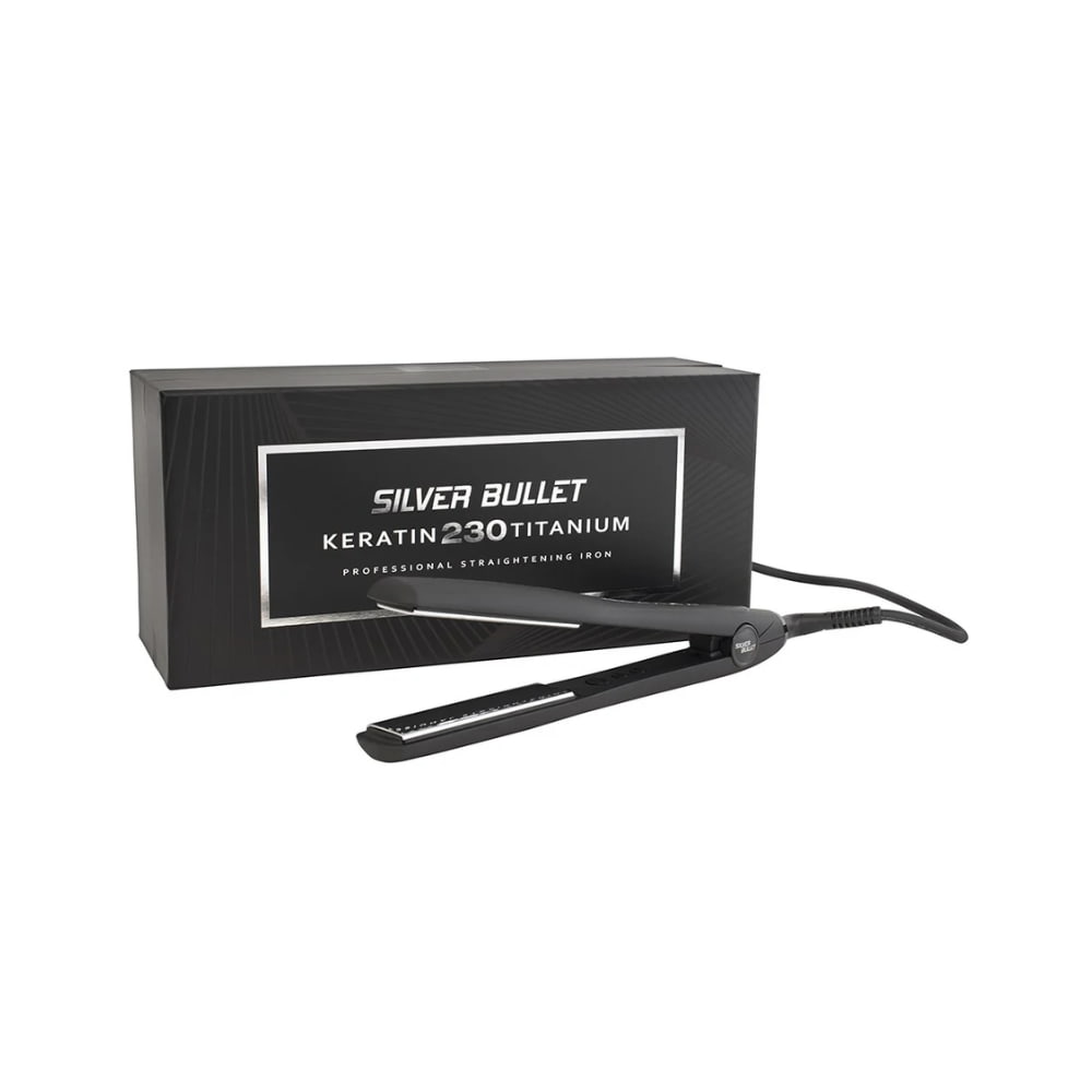 Silver Bullet Keratin 230 Titanium Hair Straightener | Barber Outlet