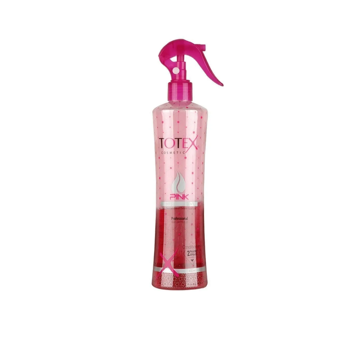 Totex 2 Phase Hair Care Conditioner Pink Spray - 400ml | Barber Outlet