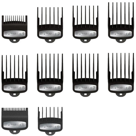 WAHL Premium Guide Combs 10pk 