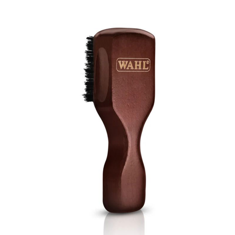Wahl Wooden Mini Fade Brush - Moustache Brush