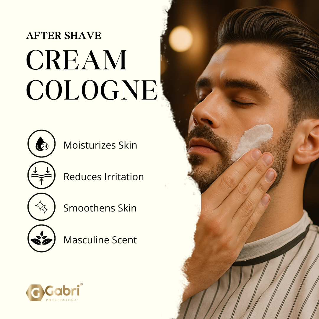 Gabri Professional - After Shave Cream Cologne No.1 Platinum Night 400ml