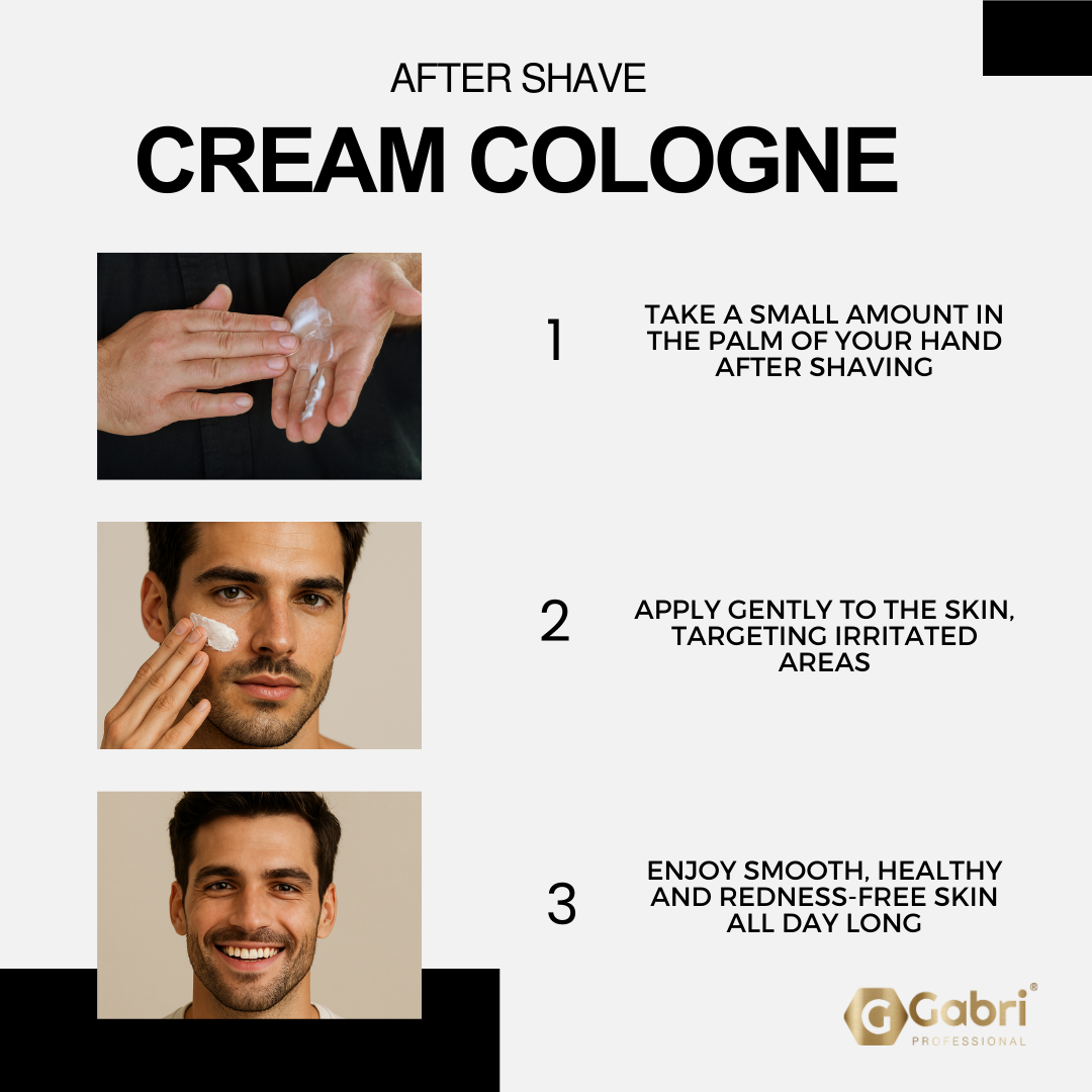 Gabri Professional - After Shave Cream Cologne No.1 Platinum Night 400ml