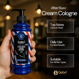 Gabri Professional - After Shave Cream Cologne No.3 For Freshness 400ml