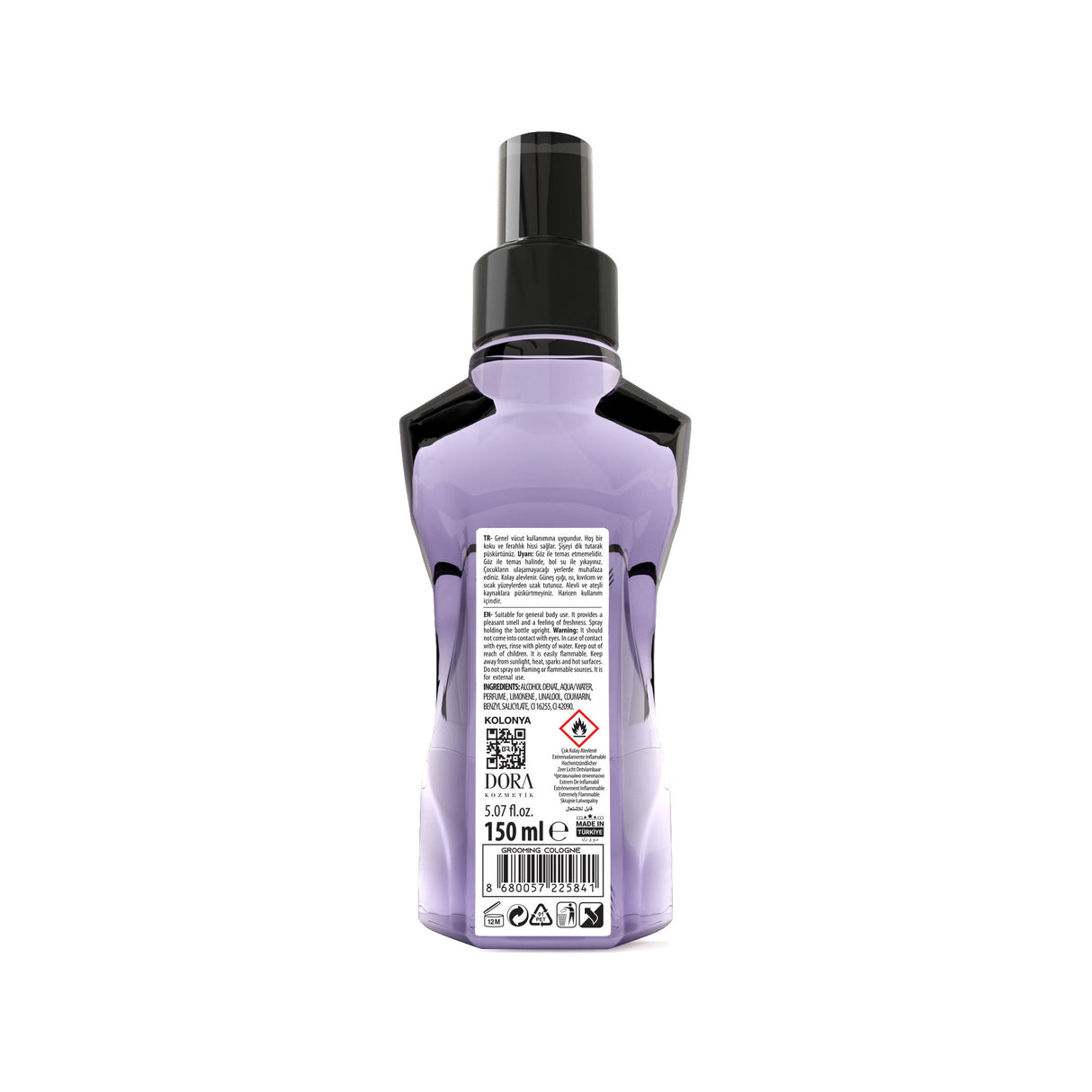 Black Red Wild Eau De Cologne Grooming - 150ml