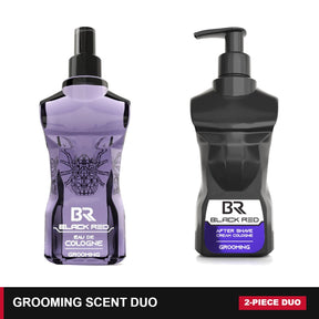 Black Red Grooming Scent Duo bundle