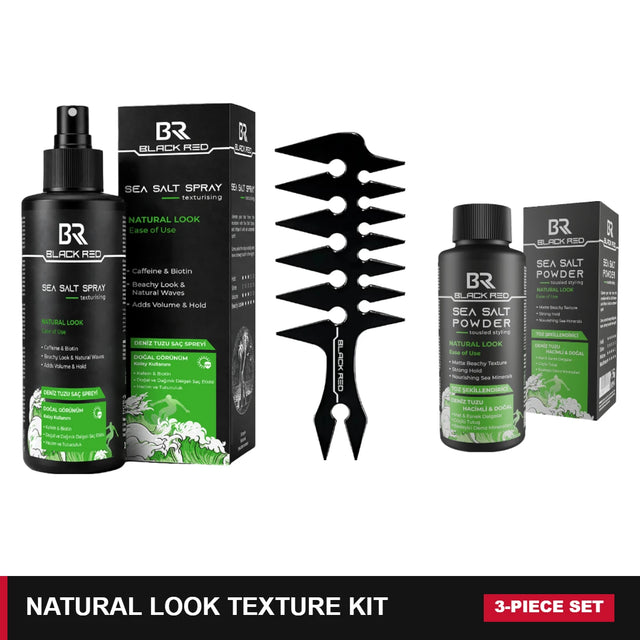 Black Red Natural Look Texture Kit bundle