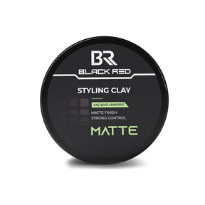 Black Red Styling Clay Matte 120gr | Barber Outlet
