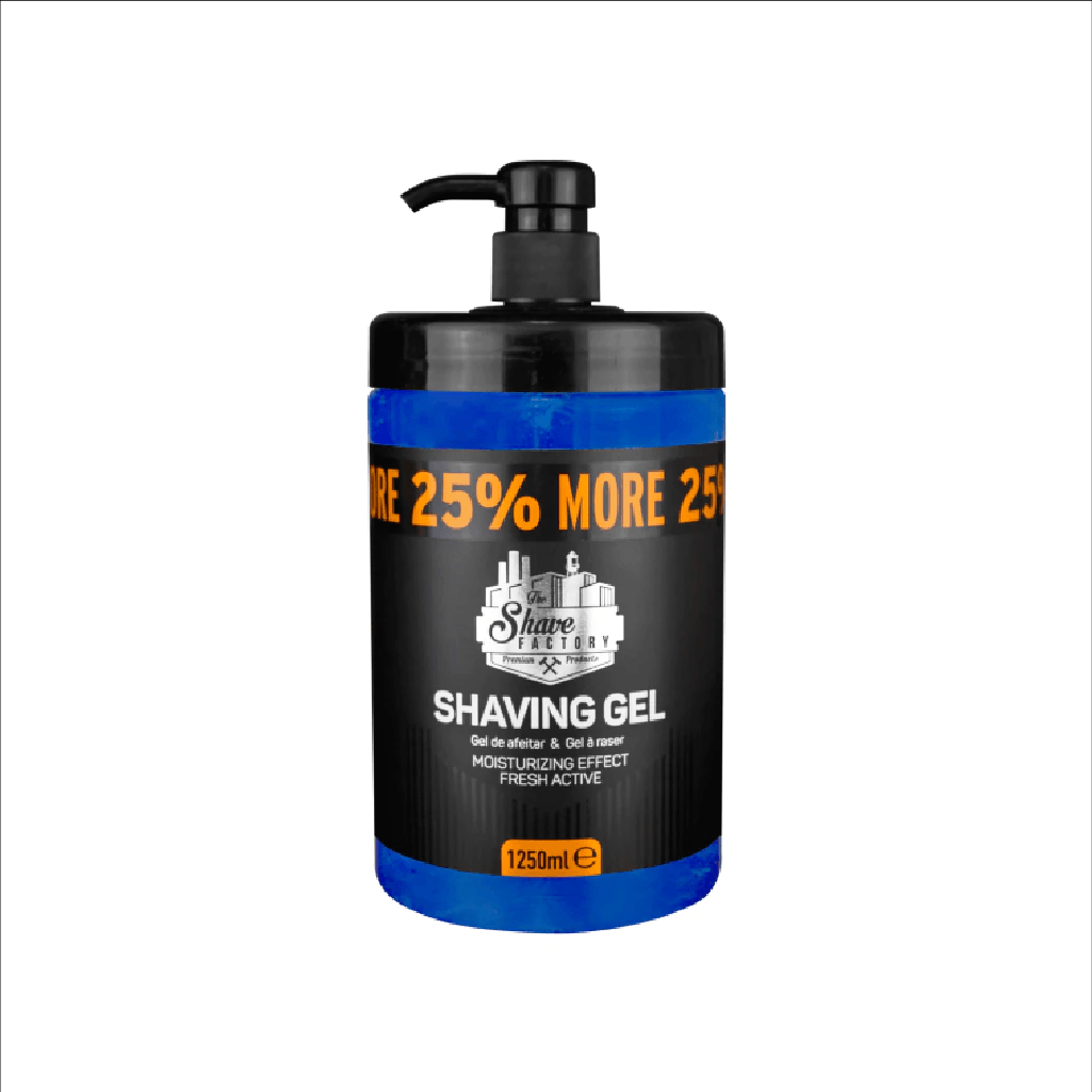 The Shave Factory Shaving Gel - 1250 ml | Barber Outlet