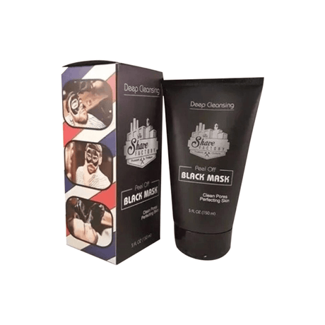 The Shave Factory Peel Off Black Mask 150ml | Barber Outlet