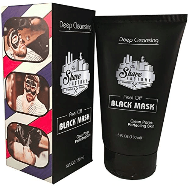 The Shave Factory Peel Off Black Mask 150ml | Barber Outlet